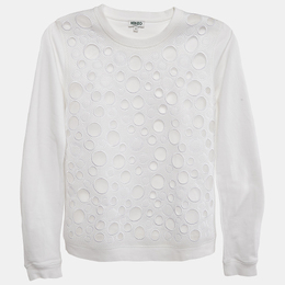 Kenzo: Белый свитшот 