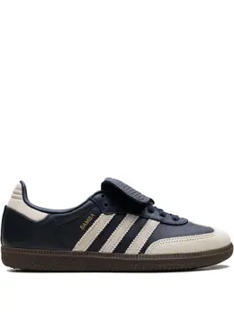 adidas: Голубые кроссовки  Samba