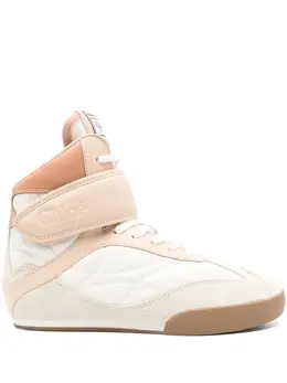 Chloé: Светлые кроссовки 