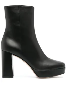 Gianvito Rossi: Чёрные ботинки 