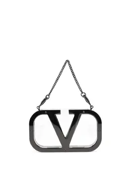 Valentino Garavani: Чёрный клатч 