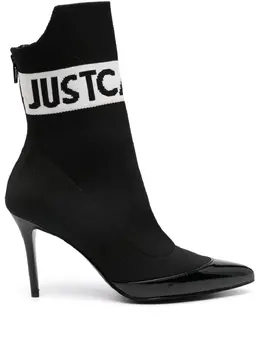 Just Cavalli: Чёрные ботинки 