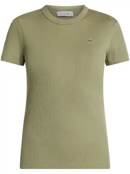 Lacoste: Зелёная футболка 