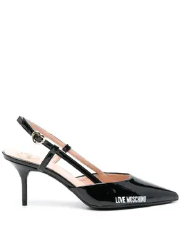Love Moschino: Чёрные туфли 