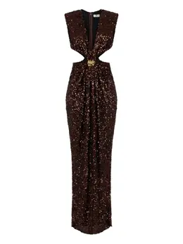 Elisabetta Franchi: Платье с блёстками 