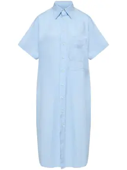 MM6 Maison Margiela: Хлопковая рубашка 