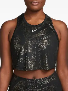 Nike: Чёрная майка  Dri FIT