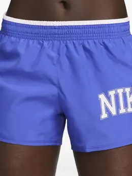Nike: Голубые шорты  Dri-FIT Swoosh