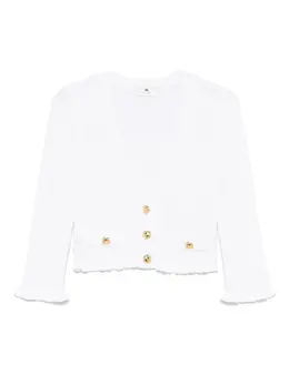 Elisabetta Franchi: Кардиган на пуговицах 