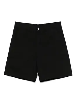 Carhartt WIP: Чёрные шорты 