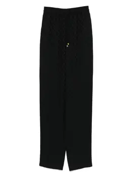 Elisabetta Franchi: Жаккардовые брюки 
