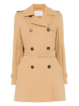 Max Mara: Коричневый плащ 