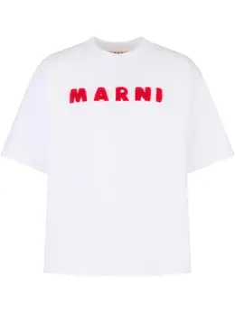 Marni: Хлопковая футболка 