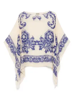 ETRO: Светлая блуза 
