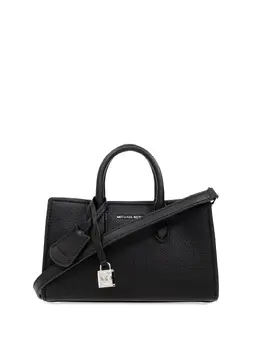 Michael Michael Kors: Чёрная сумка-шоппер 