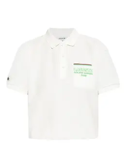 Lacoste: Поло с принтом 