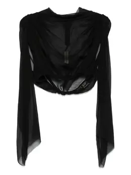 Rick Owens: Чёрный топ 