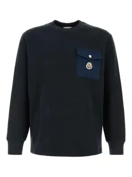 Moncler: Хлопковый свитшот 