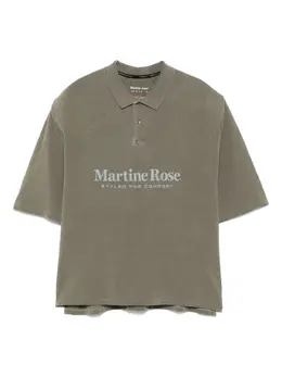 Martine Rose: Поло с принтом 
