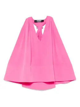 Jacquemus: Розовый топ 