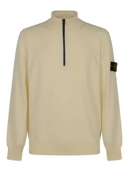 Stone Island: Светлый свитер  Compass