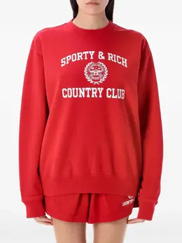 Sporty & Rich: Хлопковый свитшот 