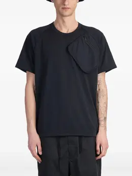 Comme des Garçons Homme Plus: Футболка с карманами 