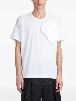 Comme des Garçons Homme Plus: Хлопковая футболка 