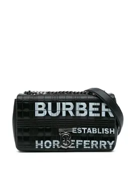 Burberry Pre-Owned: Чёрная сумка через плечо 