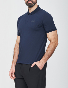 EA7 EMPORIO ARMANI: Сині поло 