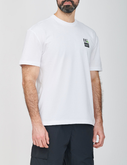 EA7 EMPORIO ARMANI: Білі футболки 