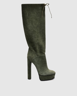 Casadei: Зелёные сапоги 