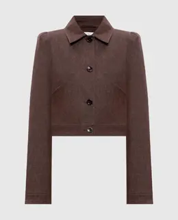 Max Mara: Коричневая куртка 