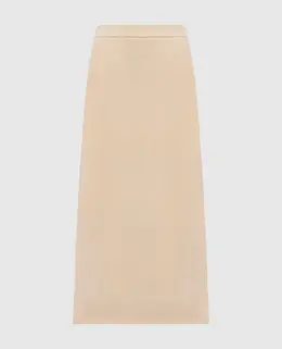 Max Mara Weekend: Бежевая юбка 