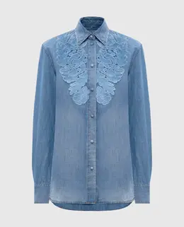 Ermanno Scervino: Голубая рубашка 