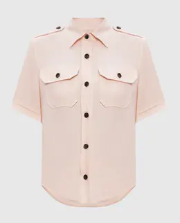 Loro Piana: Розовая рубашка 