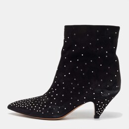 Valentino: Чёрные ботинки  Rockstud
