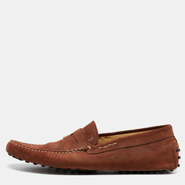 Tod's: Коричневые мокасины 