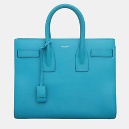 Saint Laurent Paris: Голубая сумка  Sac de Jour