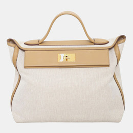 Hermes: Бежевая сумка 