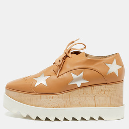 Stella McCartney: Бежевые лоферы  Elyse
