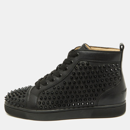 Christian Louboutin: Чёрные кроссовки 