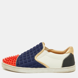 Christian Louboutin: Многоцветные мокасины  Roller Boat