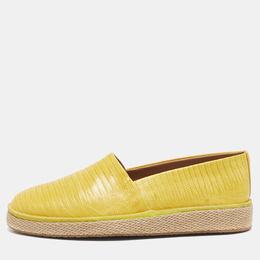 Salvatore Ferragamo: Жёлтые мокасины 