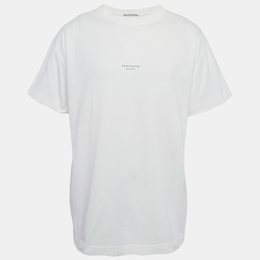 Acne Studios: Белая футболка 