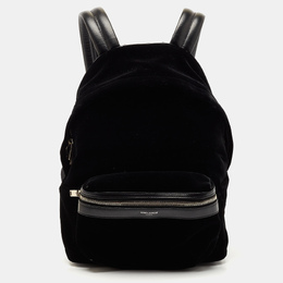 Saint Laurent Paris: Чёрный рюкзак  City