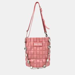 Miu Miu: Розовая сумка 