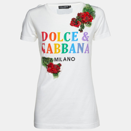 Dolce & Gabbana: Белая футболка  T