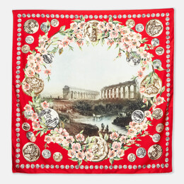 Dolce & Gabbana: Красный шарф 