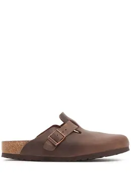 BIRKENSTOCK: Коричневі сабо  Boston